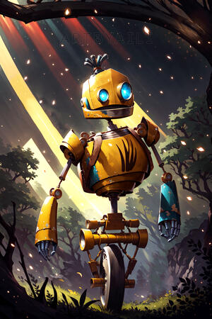 Full body + Background